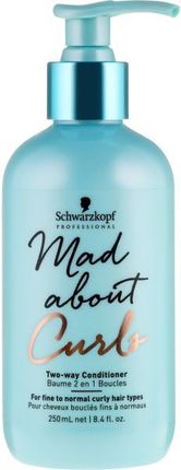 Schwarzkopf Mad About Curls Odżywka Do Loków Na Dwa Sposoby 250 ml