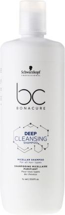 Schwarzkopf BC Deep Cleansing micelarny szampon oczyszczający 1000ml