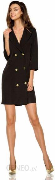Garniturowa sukienka mini L278 czarny - Ceny i opinie 