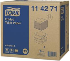Zdjęcie Tork Advanced Papier toaletowy w składce biały  (114271) - Nowa Dęba