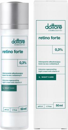 Krem Dottore intensywnie odbudowujący z retinolem 0,3% Retino Forte na noc 50ml