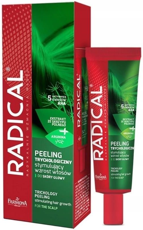 FARMONA RADICAL Peeling trychologiczny stymulujący wzrost włosów 75ml