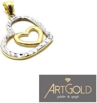 Artgold Wisiorek Serce 585 90956345D