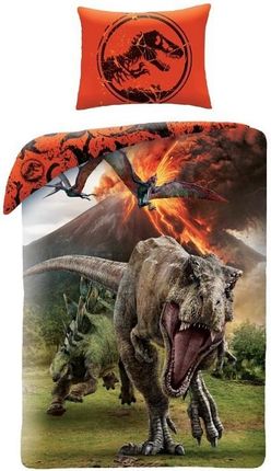 Halantex Jurassic World 2Cz. Komplet Pościeli 160x200Cm