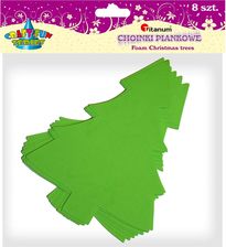 Zdjęcie Titanum Dekoracje Piankowe Zielone Choinki 21Cm 8Szt.(099) - Przecław