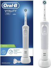 Szczoteczka elektryczna Oral-B Vitality 100 Cross Action White - zdjęcie 1