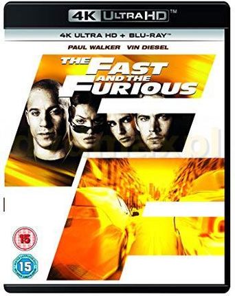 The Fast and the Furious (Szybcy i wściekli) (EN) [Blu-Ray 4K]+[Blu-Ray]