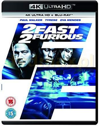 2 Fast 2 Furious (Za szybcy, za wściekli) (EN) [Blu-Ray 4K]+[Blu-Ray]