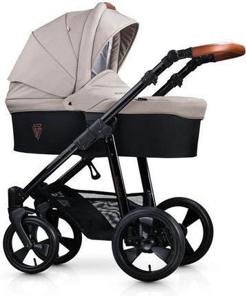 Rose Gold Venicci Pushchairs Venicci Gusto Black Wózek Venicci