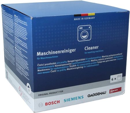 Bosch Środek do czyszczenia pralek - 4 sztuki 00311929
