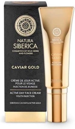 Krem Natura Siberica Caviar Gold Active Day Face Cream aktywny na dzień 30ml