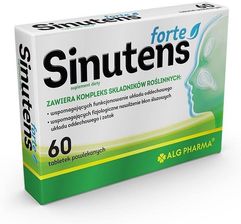 Alg Pharma Sinutens Forte 60 tabl - Środki na przeziębienie