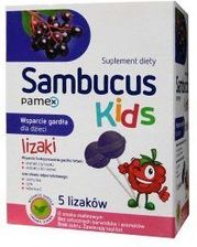 Zdjęcie Sirowa Sambucus Kids Lizaki 5 Sztuk - Wieleń