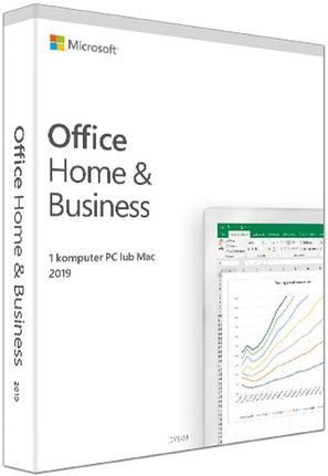 Microsoft Office Home & Business 2019 BOX (do pobrania - klucz w pudełku) T5D-03205