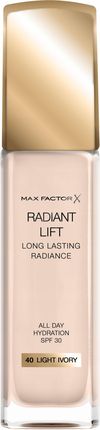 Max Factor Radiant Lift Foundation Podkład do twarzy 40 Light Ivory 30ml