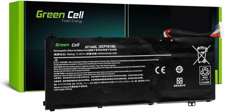Green Cell Acer Aspire V15 Nitro AC14A8L 4605mAh Li-Polymer 11.4V (AC54)
