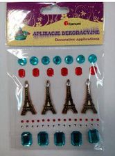 Zdjęcie Titanum Naklejki Kryształki + Wieża Eiffla 3D - Tuchola