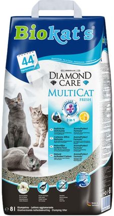 Biokat'S Diamond Care Multicat Fresh 8L