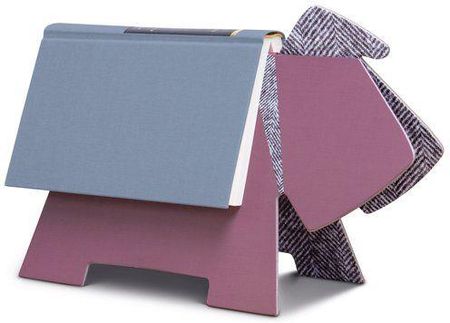 STAY! Doggy book rest - podstawka pod książkę fioletowa