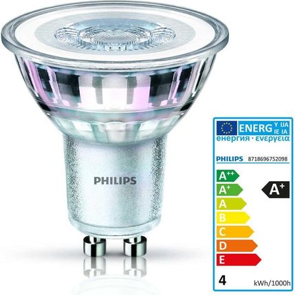 Philips Corepro Ledspot 3.1W Gu10 - 36° 827 2700K Extra Warm Light 