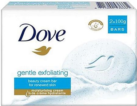 Dove gentle Exfoliating kremowe mydło w kostce 2x100g