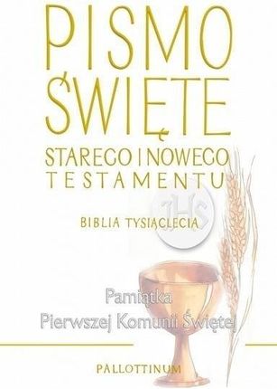 Biblia Tysiąclecia - format oazowy TW (komunia) Pallottinum 