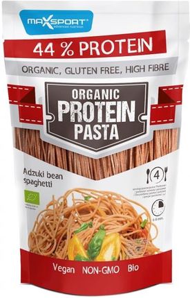 Maxsport Makaron Z Czerwoną Fasolą Adzuki Spaghetti Bezglutenowy Bio 200G