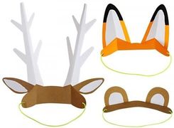 Zdjęcie Meri Meri Czapeczki urodzinowe zwierzątka Las - Kórnik