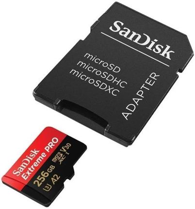 SanDisk SDXC 256 Go Extreme Pro (Class 10, U3) - Lecteurs et cartes  mémoires