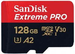 Zdjęcie SanDisk microSDXC 128GB Extreme PRO V30 Class 10 (SDSQXCY128GGN6MA) - Sępopol