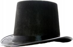 Zdjęcie Kapelusz Czarny Magik Czarodziej Cylinder 16CM - Poznań