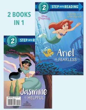 Ariel Is Fearless/Jasmine Is Helpful (Disney Princess) (Marsham Liz)(Paperback)