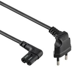 Zdjęcie Gembird Kabel Zasilający Kątowy ''Ósemka'' C7 Do Notebooka, Radiowy 1M (Pc-184L) (Pc184L) - Lębork