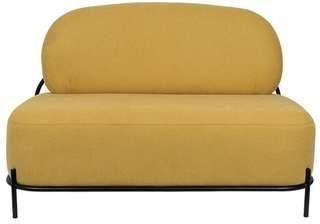9Design Sofa 2 Osobowa Polly Żółta Żółty 3200162