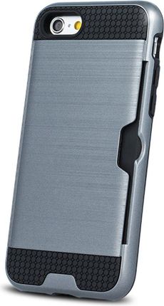 TelForceOne Nakładka Defender Card do Samsung A6 2018 srebrna