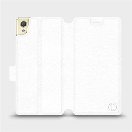 Mobiwear Etui do Sony Xperia X wzór White Orange