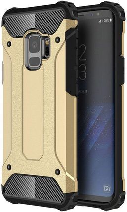 Gsm City Case Etui Armor Złoty Samsung Galaxy S9