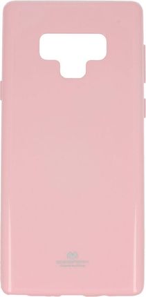 Mercury Goospery Etui Jelly Samsung Note 9 jasno różowe