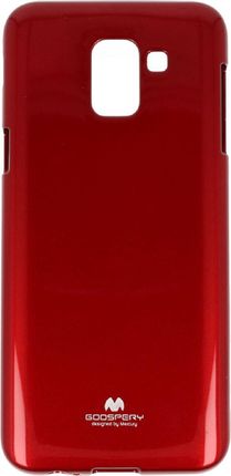 Mercury Goospery Etui Jelly Samsung J6 2018 czerwone