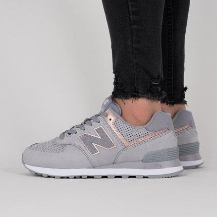 Buty damskie Sneakersy New Balance WL574NBN SZARY Ceny i