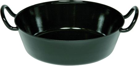 Riess Patelnia Głęboka Ceramiczna Czarna 30 Cm Classic Schwarzemaille