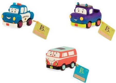 B. Toys Autka miękkie wersja MINI 3szt. BX1695 - zdjęcie 2