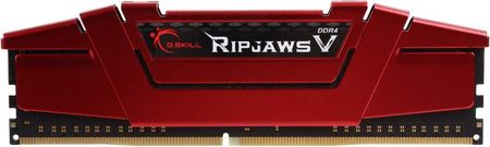 Pamięć RAM G.SKILL Ripjawsv XMP2 16GB (2x8GB) DDR4 3000MHz CL16 czerwona (F4-3000C16D-16GVRB)