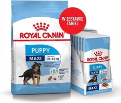 Royal Canin Multipack Maxi Puppy 15kg + Maxi Puppy Wet 10x140g