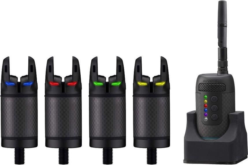 Prologic Sygnalizator Wędkarski K3 Bite Alarm Set 4 1 Zielony żółty Czerwony Niebieski 62041 Ceny I Opinie Ceneo Pl
