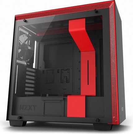 Nzxt H700 okno czarno-czerwony (CA-H700B-BR)