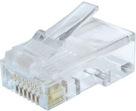 Gembird Wtyk sieciowy 8P8C dla kabli sieciowych (drut), 50 sztuk (LC-8P8C-002/50) 