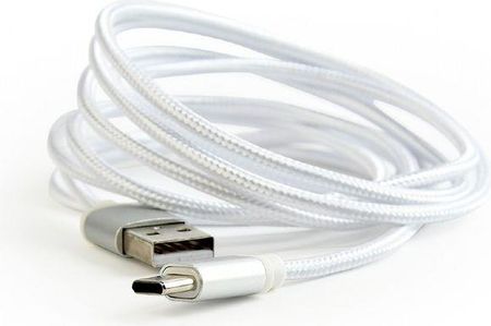 Gembird kabel USB 2.0 - USB-C 1,8m srebrny (CCBMUSB2BAMCM6S)