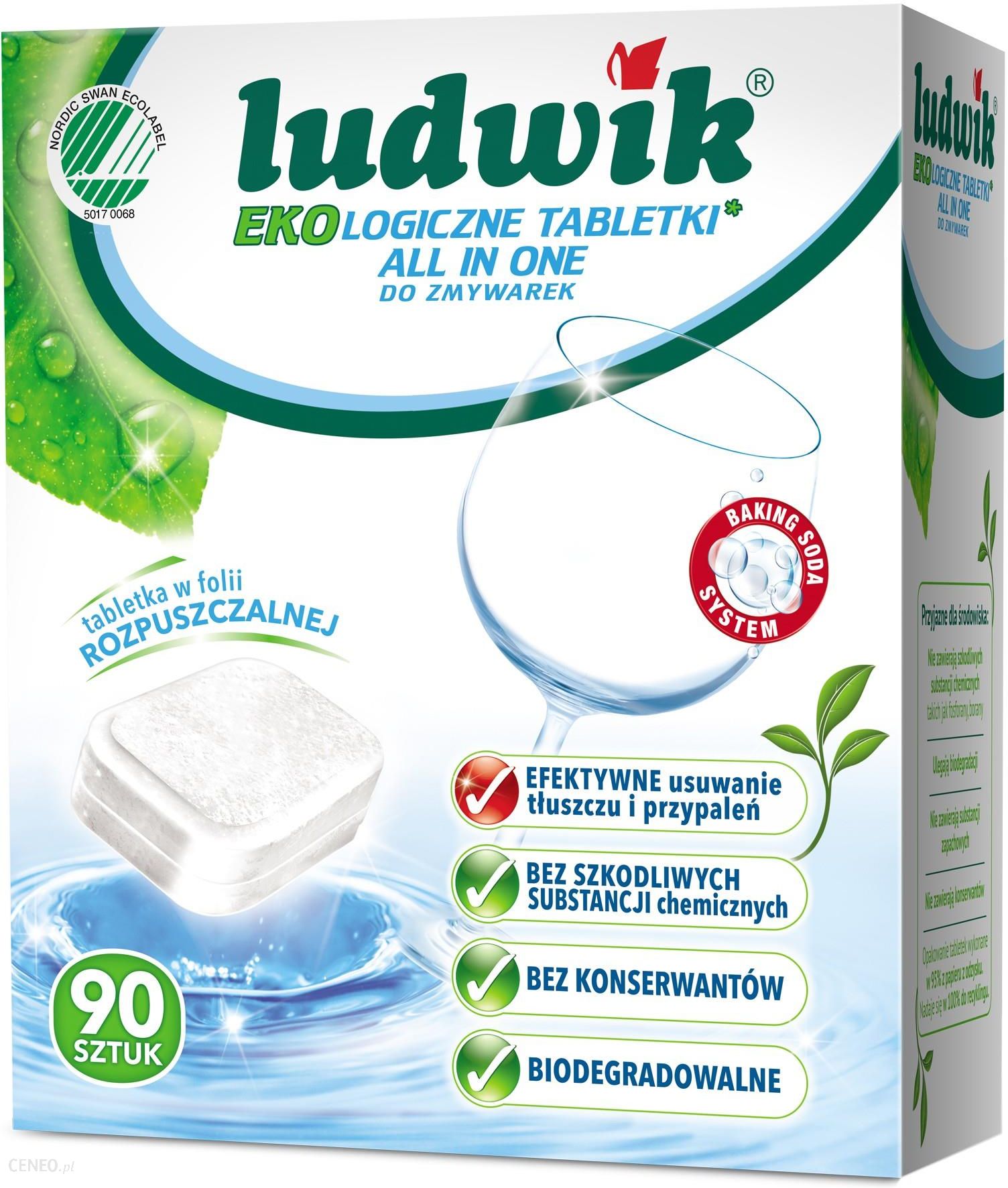  Inco Tabletki do zmywarek Ludwik ekologiczne All in One 90szt.