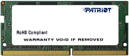 Patriot SODIMM Signature DDR4 4GB 2400MHz CL17 (PSD44G240081S)